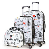 Juego dos Maletas con Neceser Loves